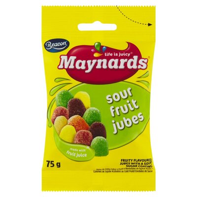 MAYNARDS MINI SOUR JUBES 24X75G
